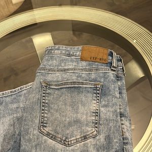 Express distressed denim